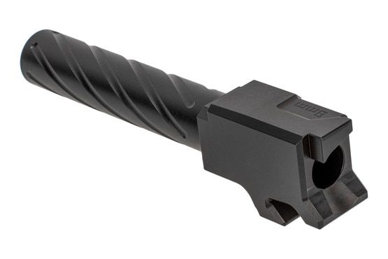 Primary Machine 9mm CZ P10C fluted barrel with black nitride finish and integral feed ramp